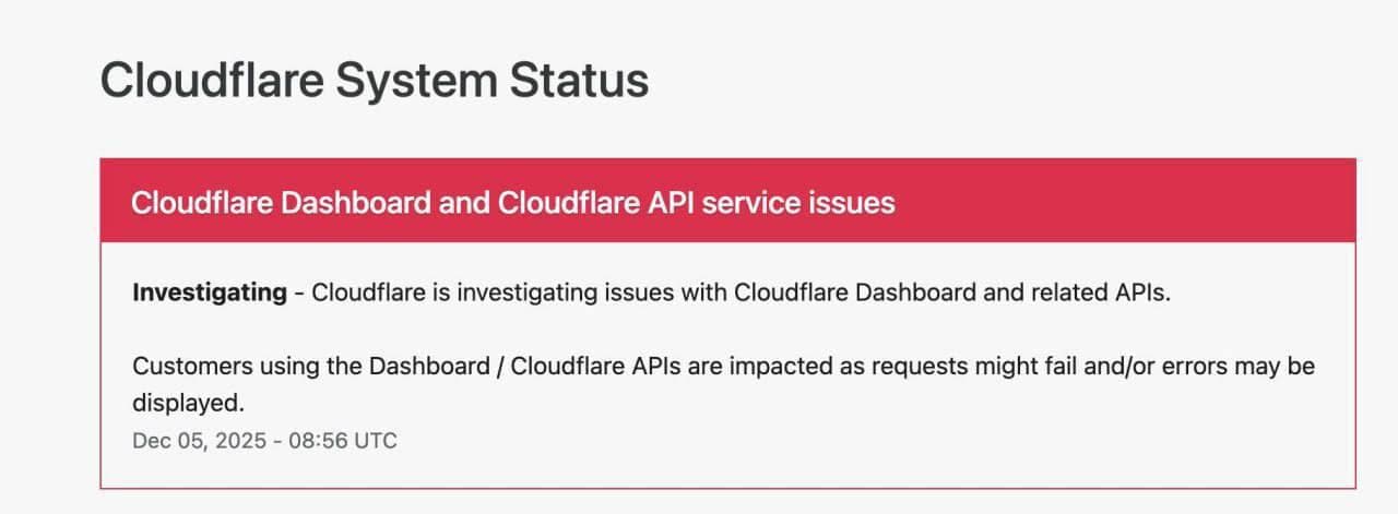 Featured image for: Cloudflare outage disrupts services for Perplexity AI, Epic Games Store, Zoom, Google Meet, and Canva Cloudflare outage disrupts services for Perplexity AI, Epic Games Store, Zoom, Google Meet, and Canva
