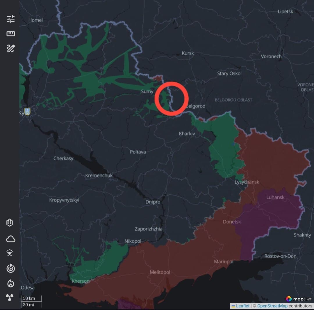 Russian forces detain ~50 civilians in Hrabivske village, Sumy Oblast