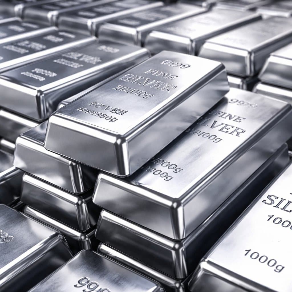 Silver prices reach record high above $75 per ounce in 2025