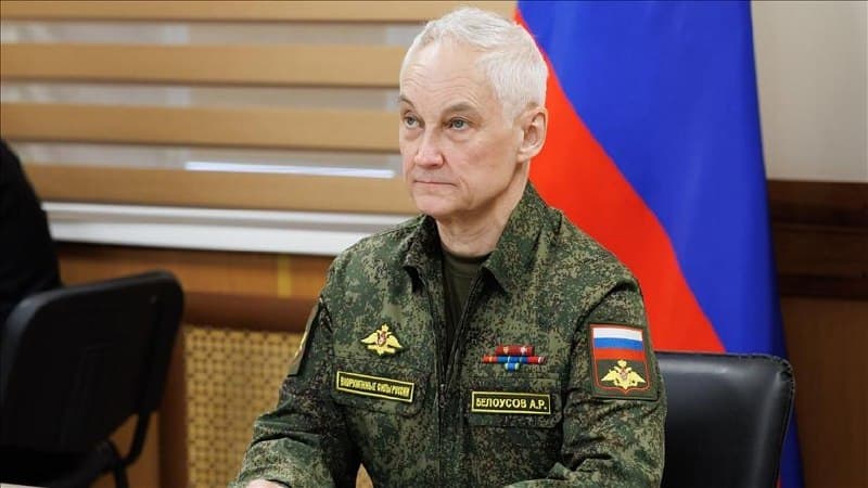 Russian Defense Minister Andrey Belousov says 'Everything is going according to plan'