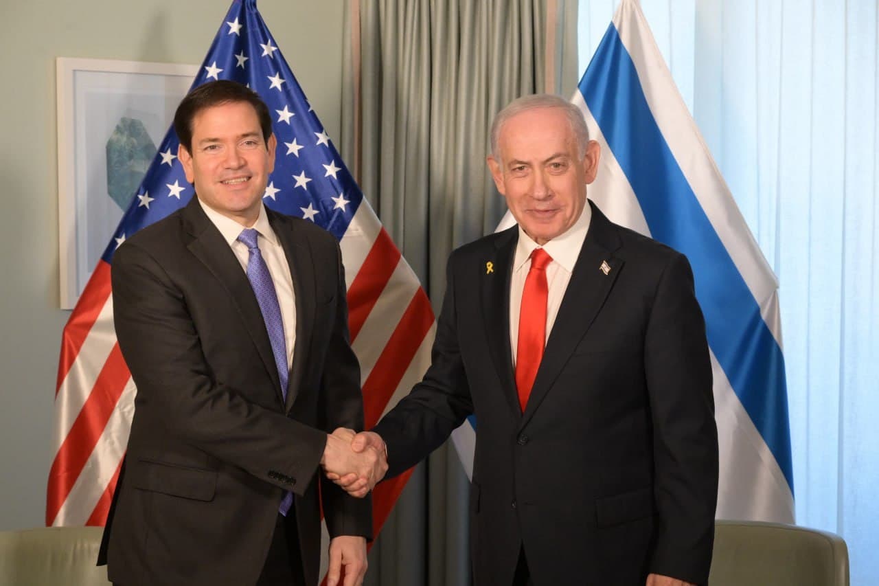 Israeli Prime Minister Netanyahu meets with US Secretary of State Rubio
