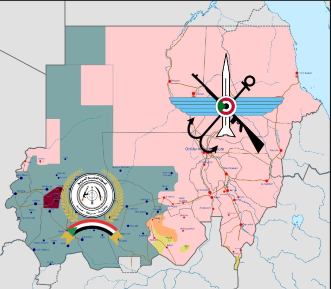 Sudan Update: Areas of Control in Ongoing Civil War