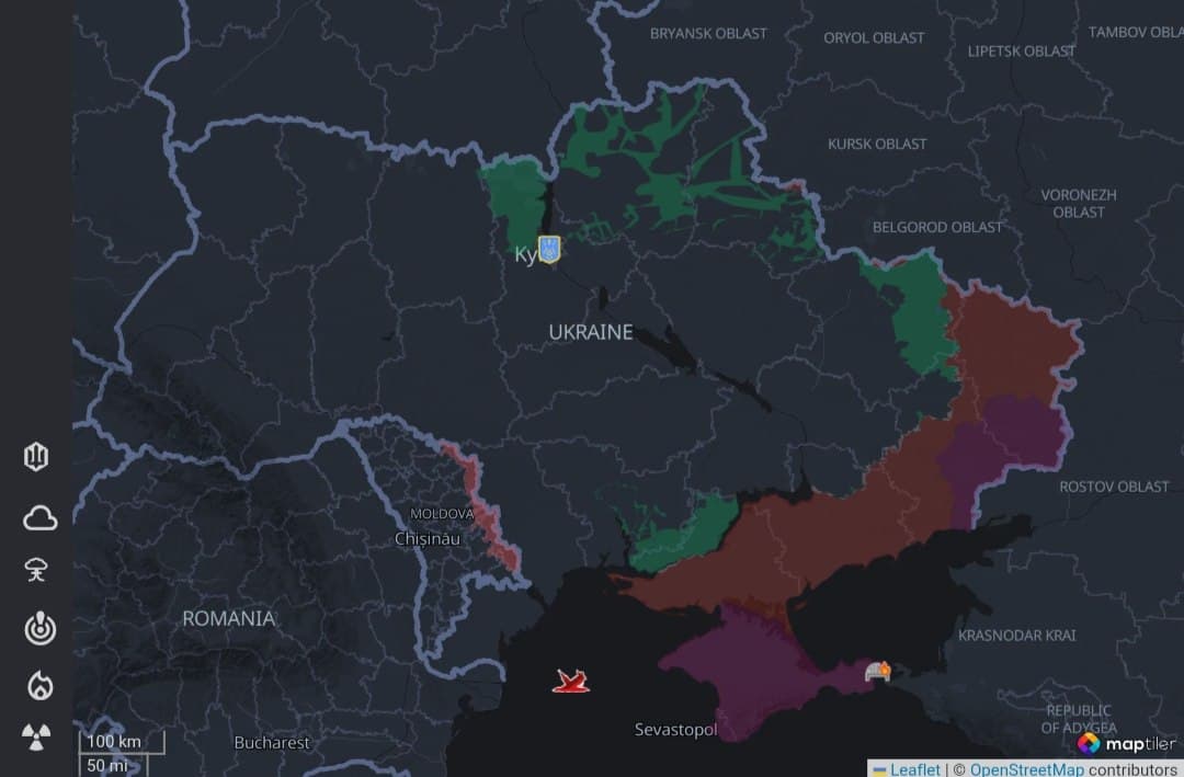 Ukraine war update: Areas of control in ongoing Russo-Ukrainian conflict