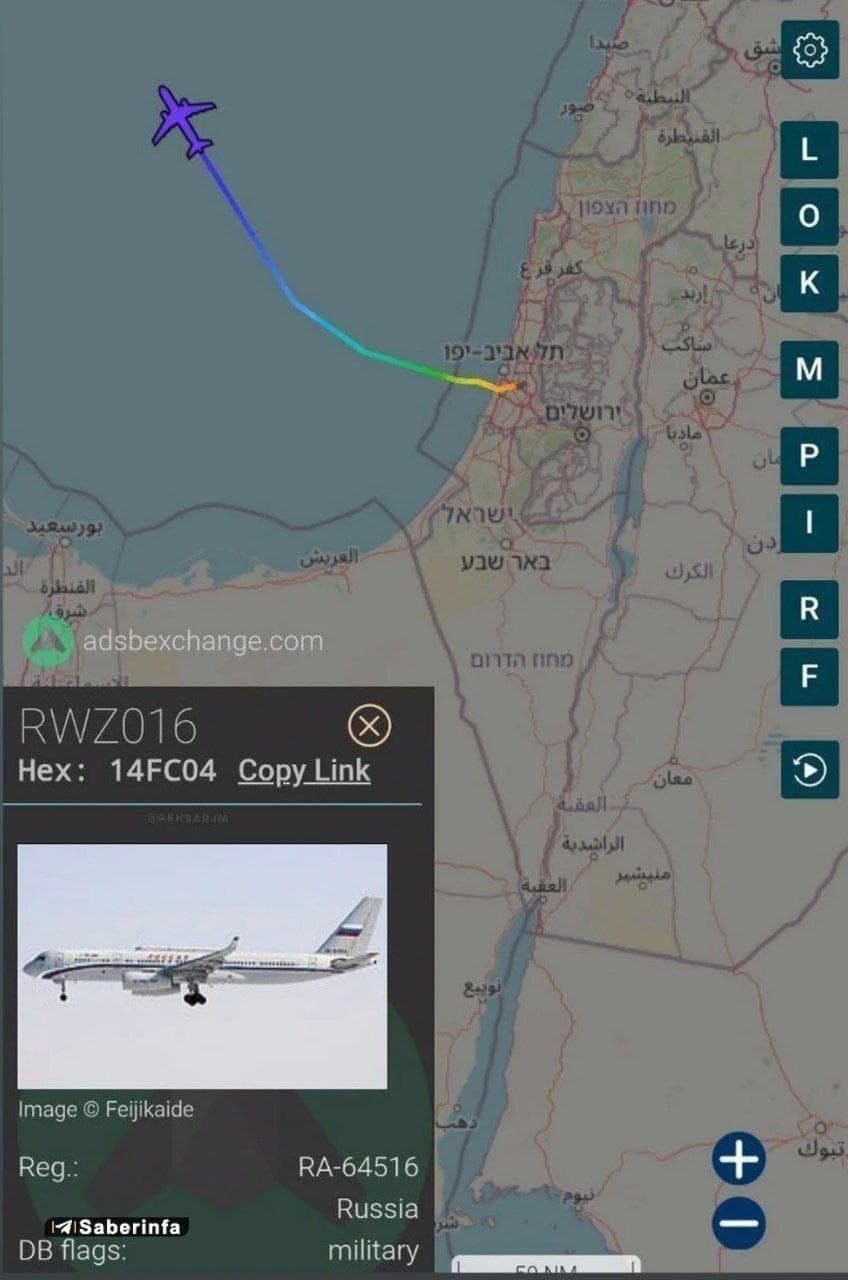 Russia conducts three evacuation flights for embassy staff from Israel