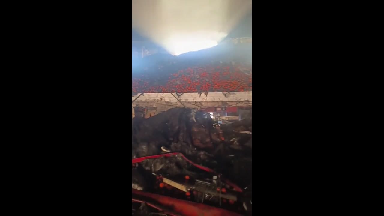 [Video] Russian drone strikes Turkish-owned 'M/V CENK T' in Odessa port