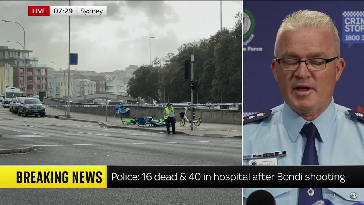 [Video] Father and son identified as gunmen in Bondi Beach shooting attack