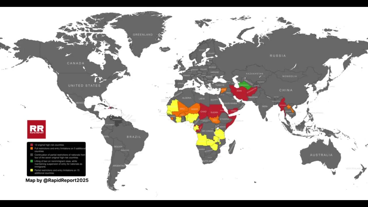 [Video] President Trump restricts entry of foreign nationals to protect U.S. security