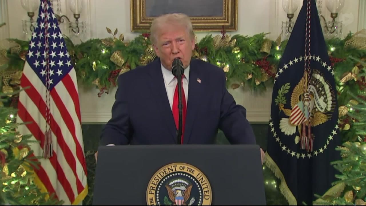 [Video] Trump wishes everyone a Merry Christmas and a Happy New Year