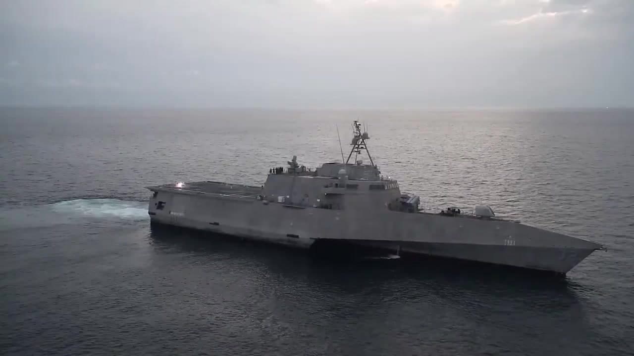 [Video] US Naval Forces Central Command launches LUCAS drone from ship in Middle East