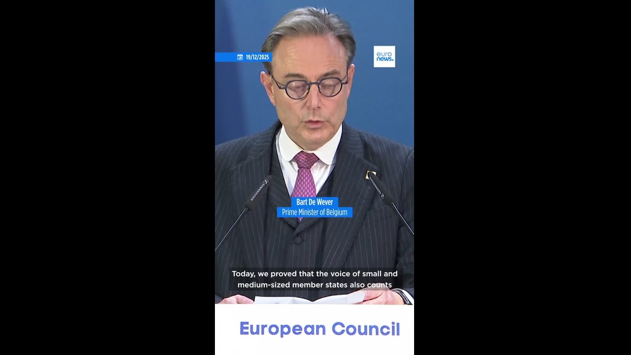 [Video] Bart De Wever criticizes Friedrich Merz as EUCO summit fails to seize Russian assets