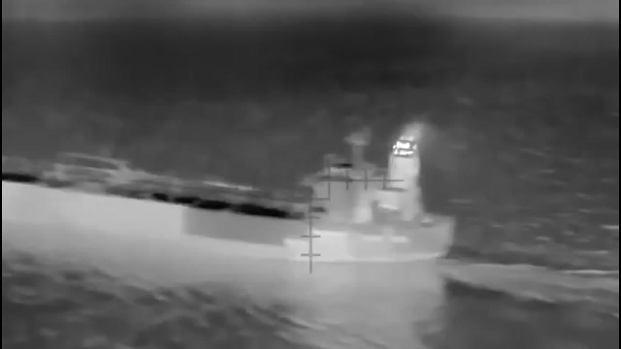 [Video] Ukraine strikes Russian shadow tanker QENDIL in Mediterranean, causing critical damage