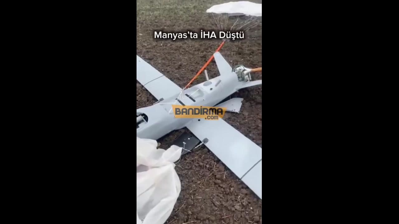 [Video] Russian-made Merlin-VR drone crashes in Balıkesir, Türkiye