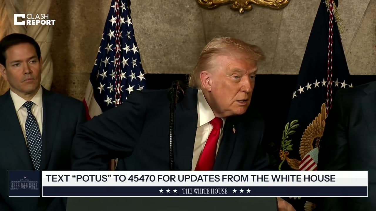 [Video] Trump states U.S. will keep seized Venezuelan oil and ship