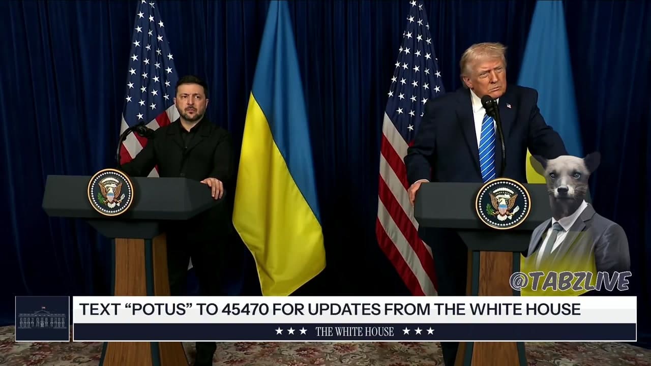 [Video] Trump says Russia will help with Ukraine's reconstruction efforts