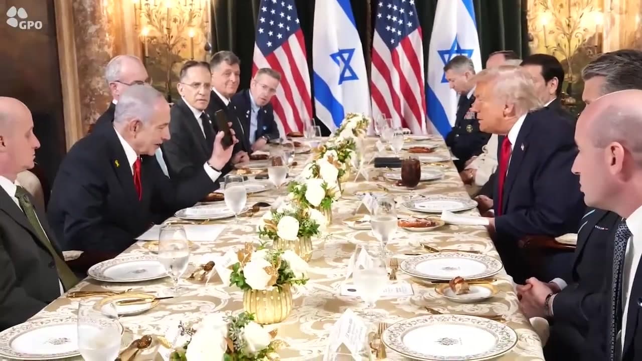 [Video] Netanyahu and Kisch award Trump the Israel Prize for his contribution