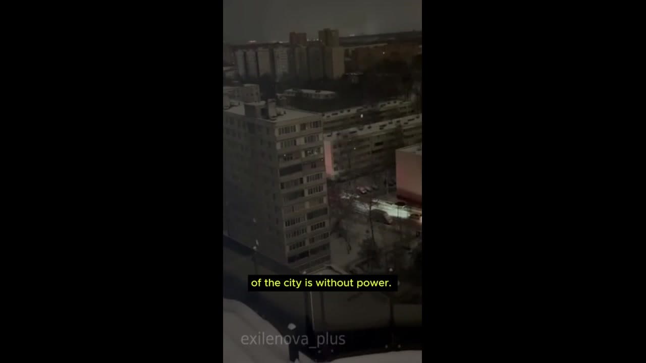 [Video] Major blackout in Moscow region affects 100,000–600,000 subscribers