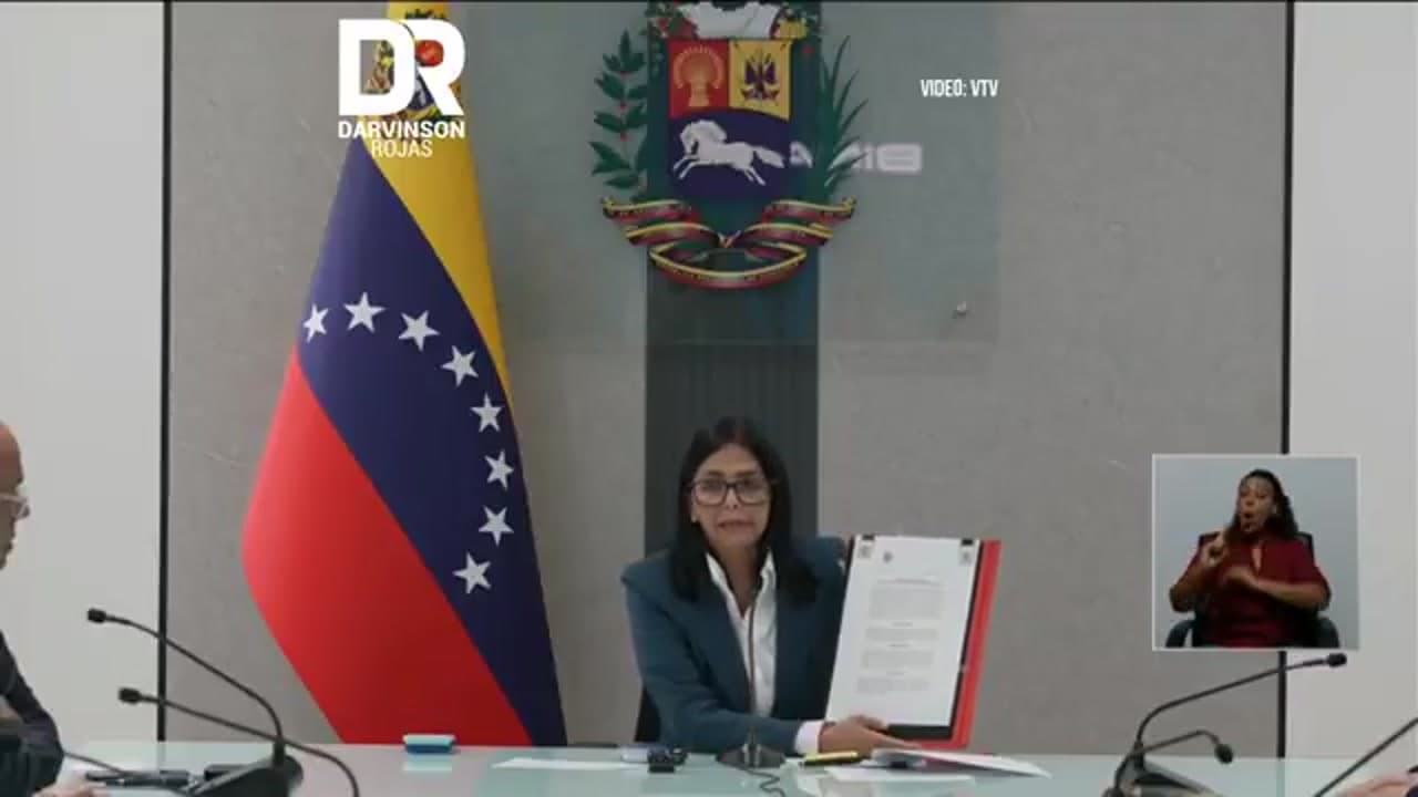 [Video] Venezuelan VP Delcy Rodriguez calls for Maduro's release