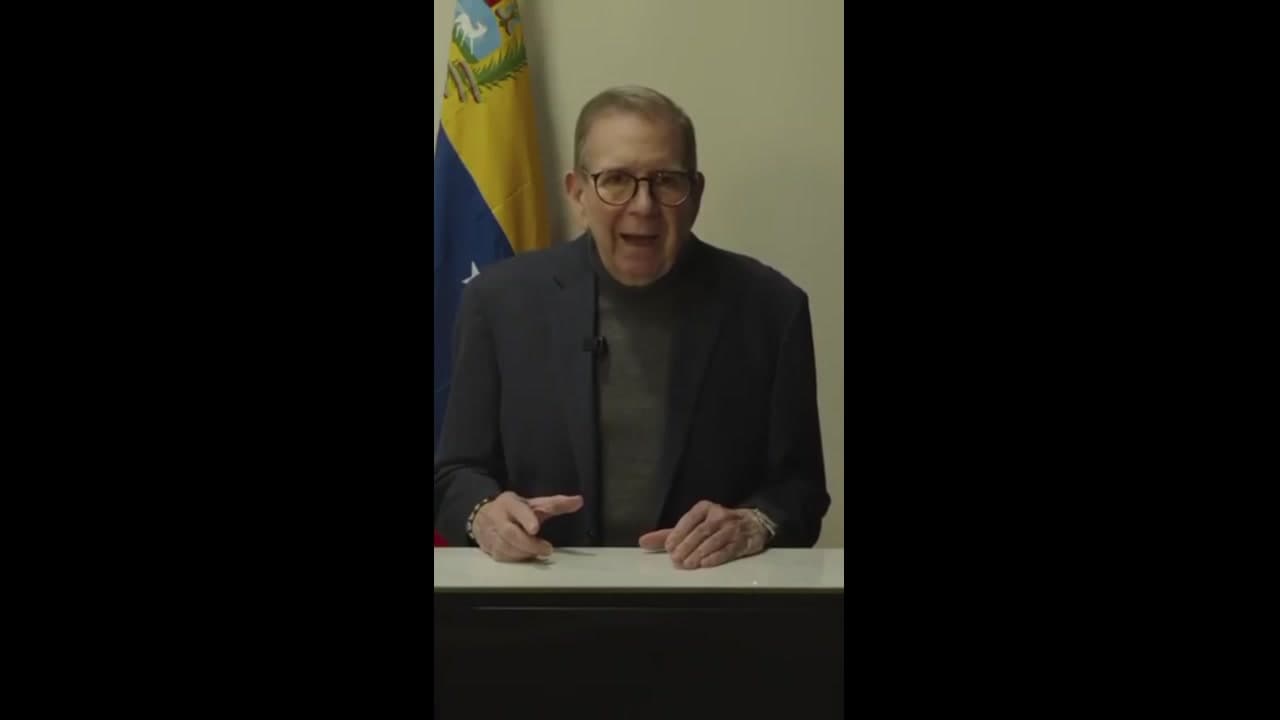 [Video] Venezuelan president-elect Edmundo González calls on armed forces to uphold Constitution