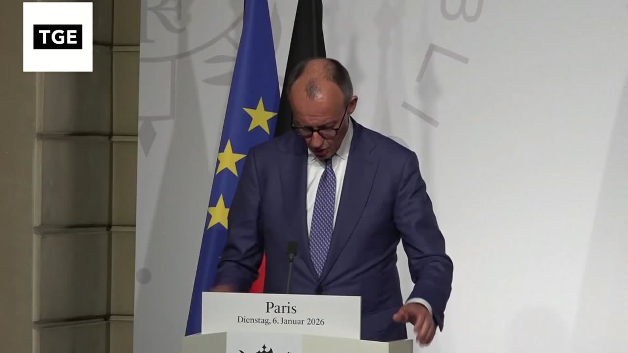 [Video] Germany to accept responsibility for Ukraine's security, says Chancellor Merz