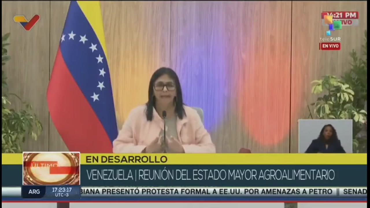 [Video] Venezuelan interim President Delcy Rodriguez responds to US threats