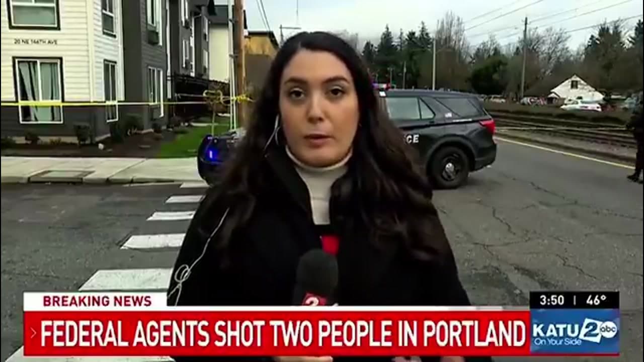 [Video] 2 people shot by federal agents in Portland, Oregon