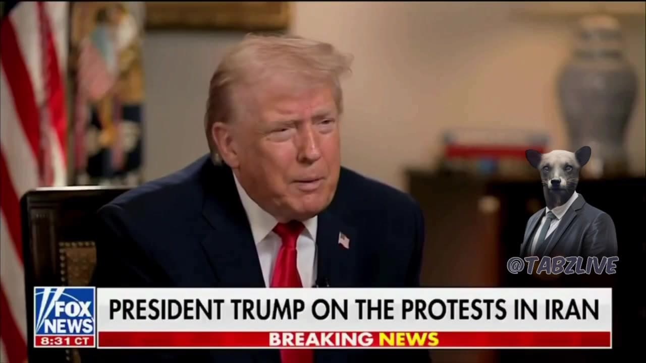[Video] Trump comments on Iran protests, reports of deaths from stampedes