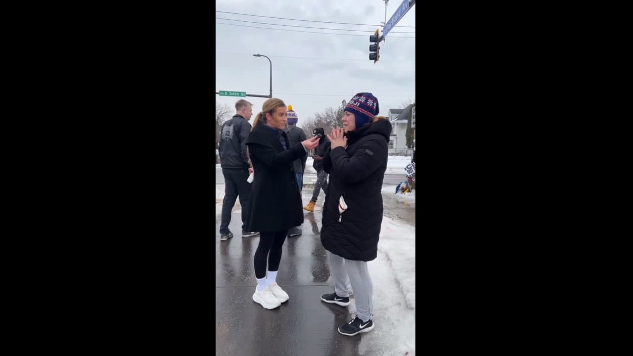 [Video] Leftist woman questions paying respects to 'privileged' White woman