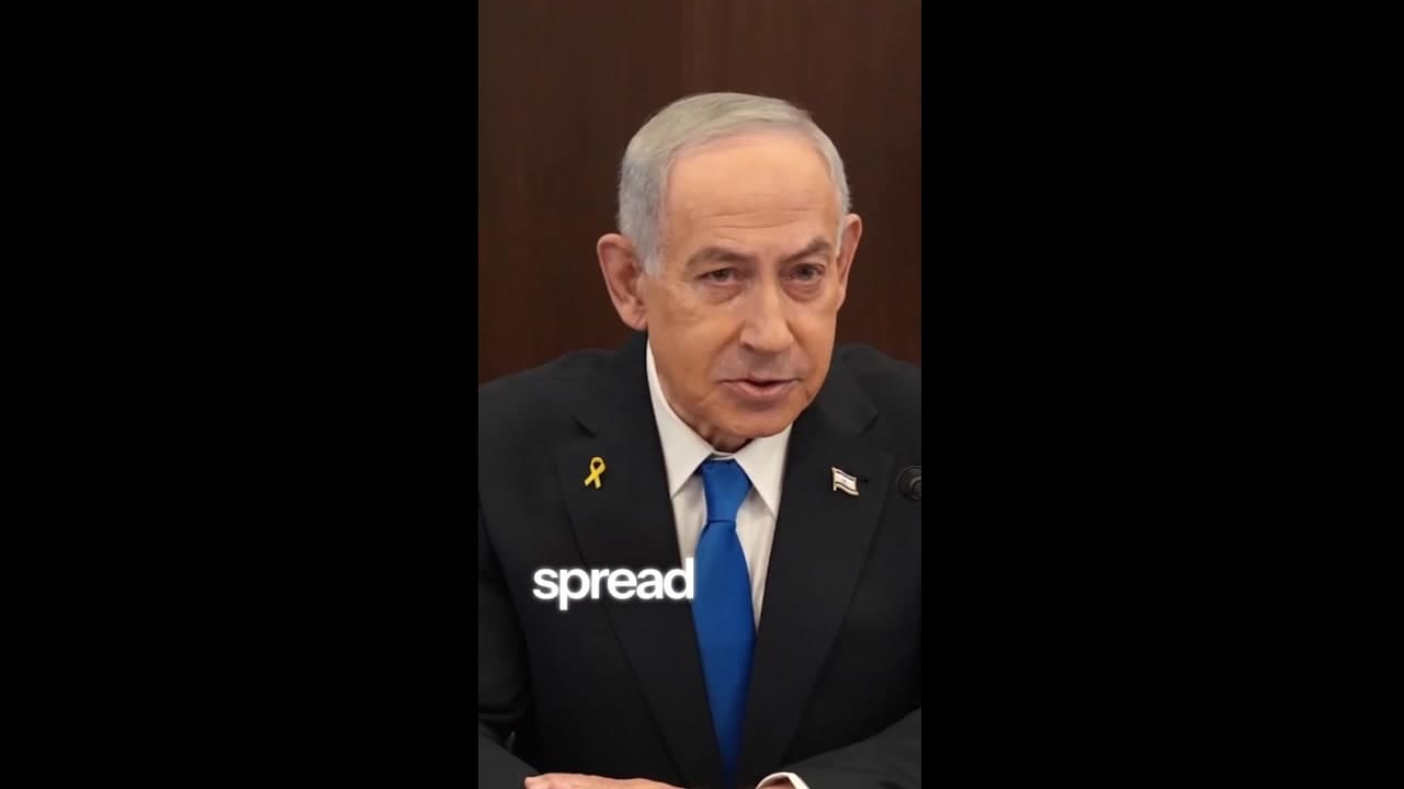[Video] Netanyahu expresses support for Iran's protests for freedom