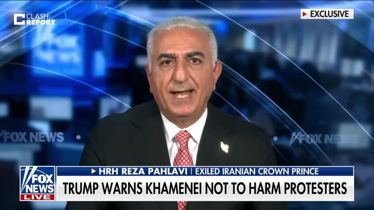 [Video] Reza Pahlavi expresses gratitude to Trump for support of Iranian people