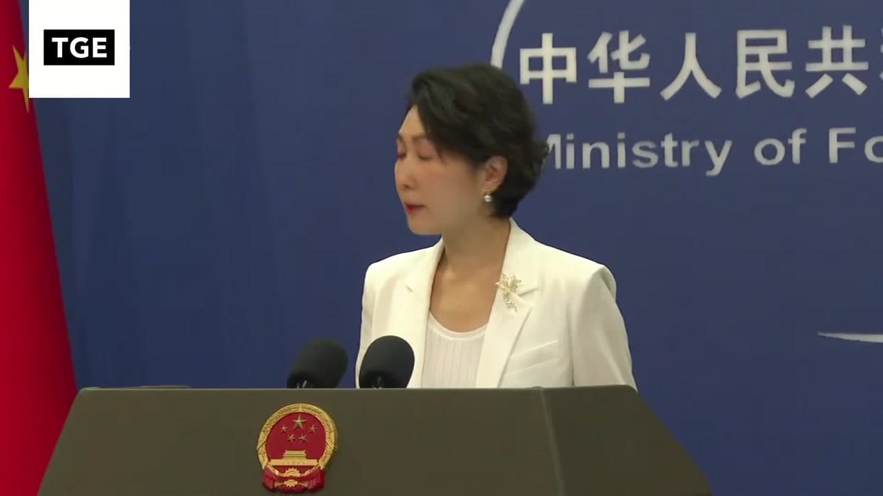 [Video] China expresses hope for stability in Iran and opposes foreign interference