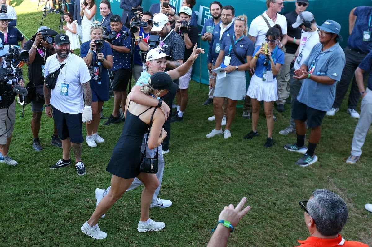 Featured image for: PGA Tour winner Jake Knapp's girlfriend dies suddenly at 28 PGA Tour winner Jake Knapp's girlfriend dies suddenly at 28