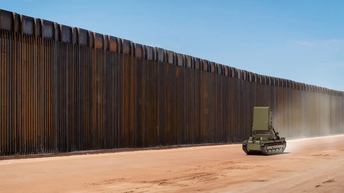 Featured image for: U.S. unveils world's first high-pulse microwave robot to combat drone swarms U.S. unveils world's first high-pulse microwave robot to combat drone swarms