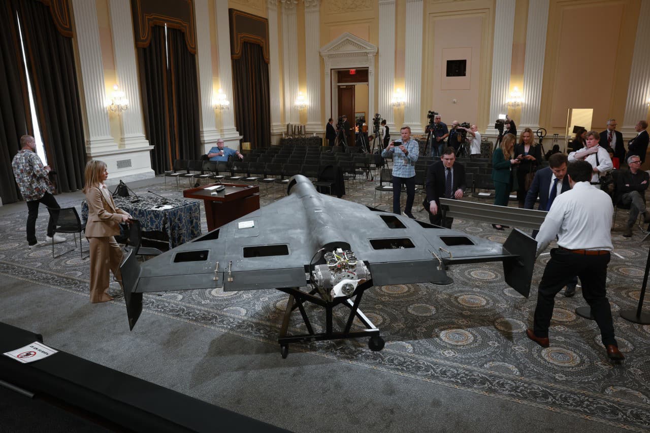 Featured image for: Pentagon deploys new kamikaze drone based on Iranian designs to Middle East Pentagon deploys new kamikaze drone based on Iranian designs to Middle East