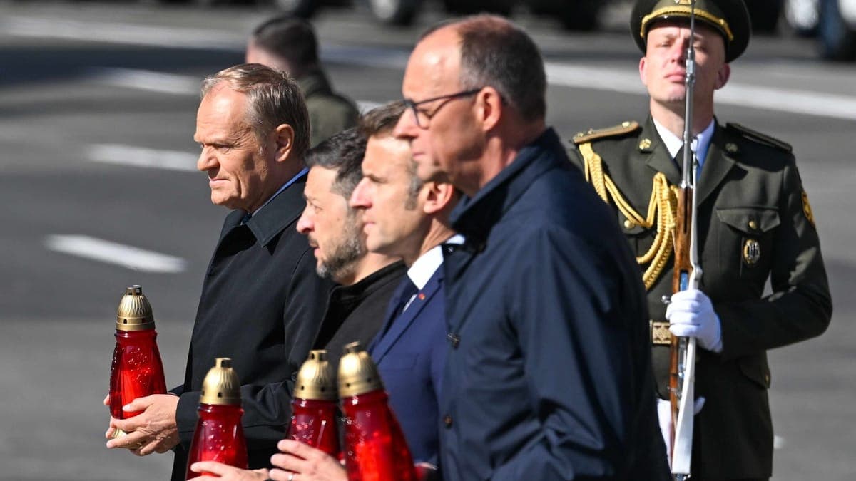 Featured image for: Macron warns U.S. could 'betray' Ukraine Macron warns U.S. could 'betray' Ukraine