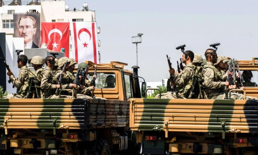 Featured image for: Turkey Plans to Increase Cyprus Troops to 100,000 Amid Regional Tensions Turkey Plans to Increase Cyprus Troops to 100,000 Amid Regional Tensions