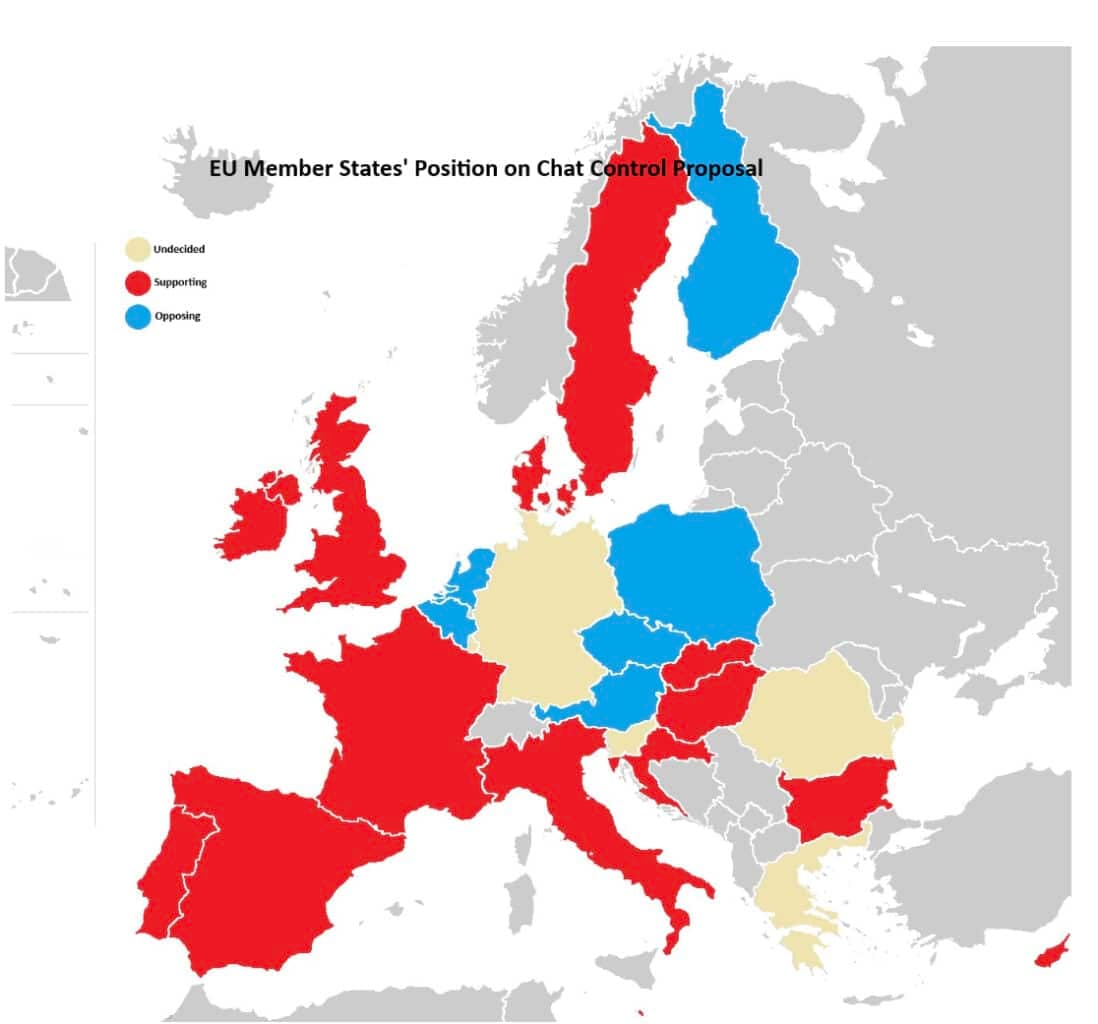 Featured image for: EU's Chat Control legislation to scan messages, share data with police EU's Chat Control legislation to scan messages, share data with police