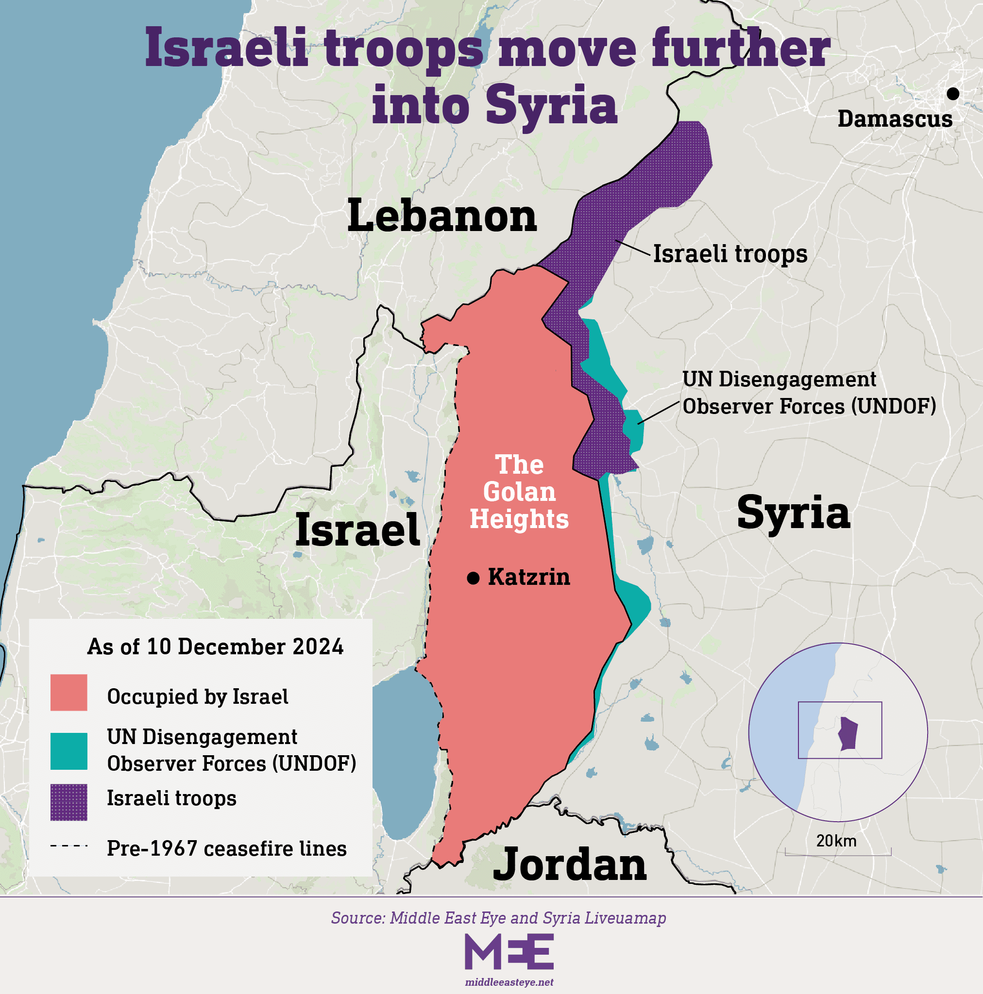 Featured image for: Israel conducts nearly 600 ground incursions into Syria since January 1 Israel conducts nearly 600 ground incursions into Syria since January 1