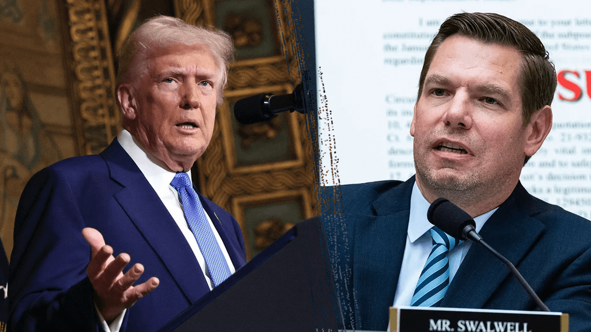 Featured image for: Congressman Eric Swalwell vows to target Trump associates if Democrats win in 2026 Congressman Eric Swalwell vows to target Trump associates if Democrats win in 2026