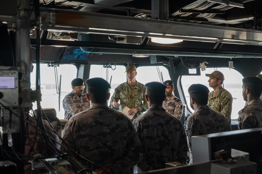 Featured image for: U.S. Air Forces Central and U.S. Naval Forces Central join Qatar exercise U.S. Air Forces Central and U.S. Naval Forces Central join Qatar exercise