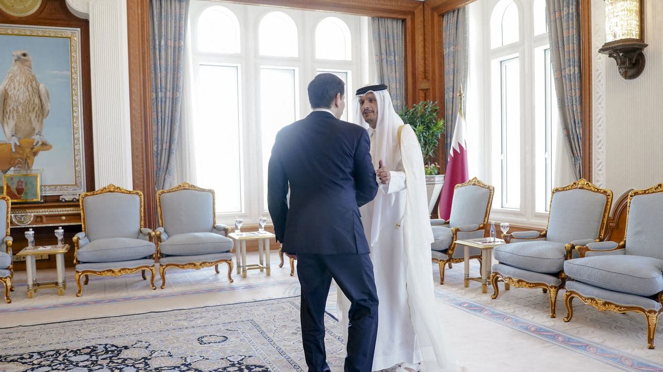 Featured image for: Israel and Qatar hold secret meeting in New York to rebuild ties Israel and Qatar hold secret meeting in New York to rebuild ties