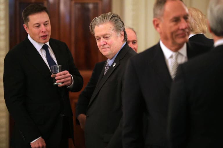 Featured image for: Elon Musk predicts Steve Bannon will be arrested and sent back to prison Elon Musk predicts Steve Bannon will be arrested and sent back to prison