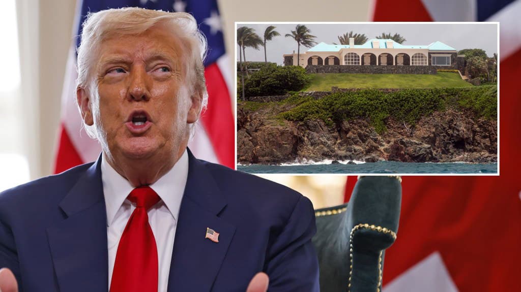 Trump's chief of staff says no evidence of Clintons visiting Epstein Island