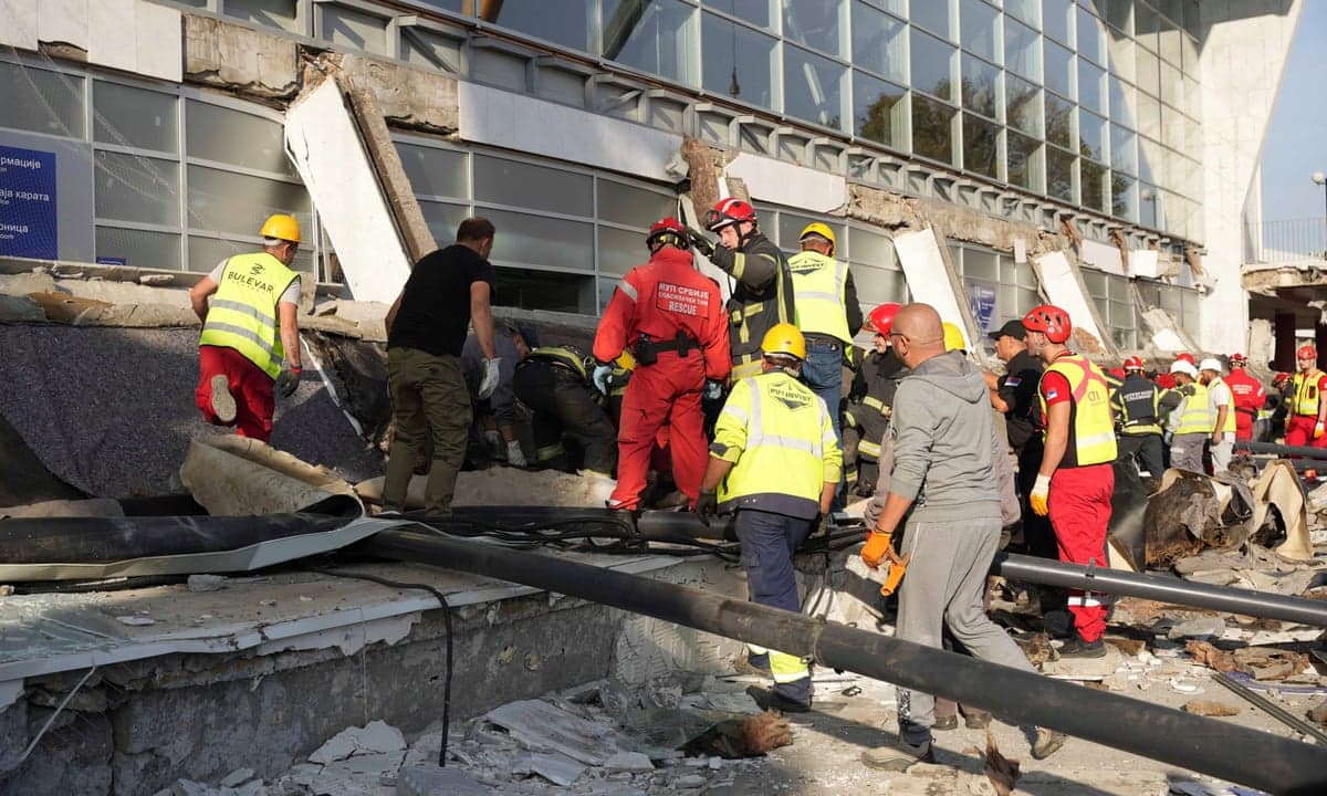 Featured image for: 14 Arrested, Including Ex-Trade Minister, Over Novi Sad Railway Station Roof Collapse 14 Arrested, Including Ex-Trade Minister, Over Novi Sad Railway Station Roof Collapse