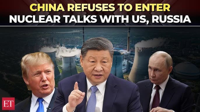 Featured image for: China Dismisses Trump's Nuclear Disarmament Proposal as Unrealistic China Dismisses Trump's Nuclear Disarmament Proposal as Unrealistic