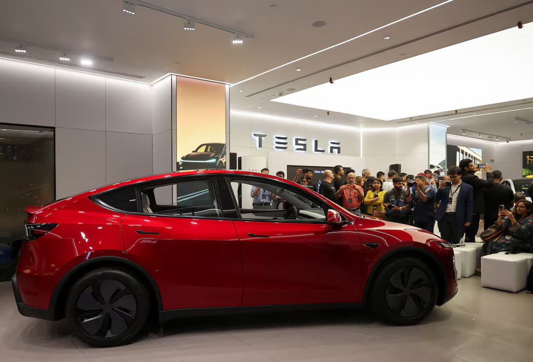 Featured image for: Tesla's $70,000 Electric Cars Shock Indian Consumers and Fuel Discontent Tesla's $70,000 Electric Cars Shock Indian Consumers and Fuel Discontent