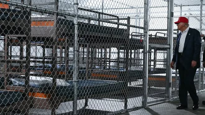 Featured image for: Trump's Alligator Alcatraz Opens as a 5,000-Bed Concentration Camp in Florida Trump's Alligator Alcatraz Opens as a 5,000-Bed Concentration Camp in Florida