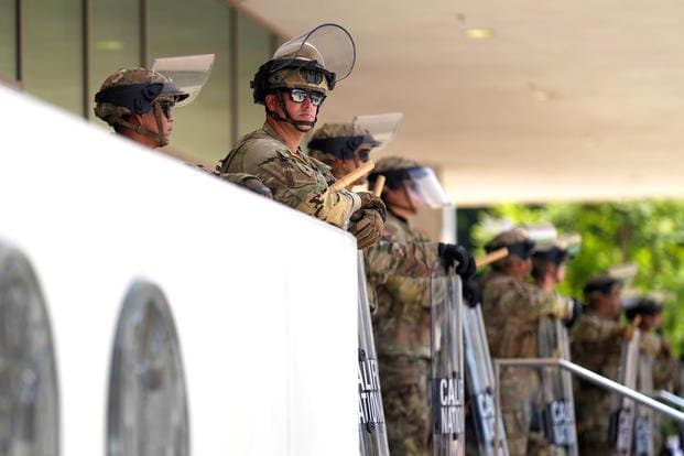 Featured image for: Military Members Risk Everything to Resist Trump's Tyranny as Marines Deploy Against Americans Military Members Risk Everything to Resist Trump's Tyranny as Marines Deploy Against Americans