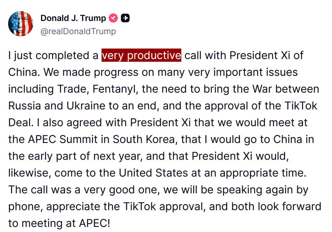 Featured image for: Trump has 'very productive' call with Xi, plans visit to China next year Trump has 'very productive' call with Xi, plans visit to China next year