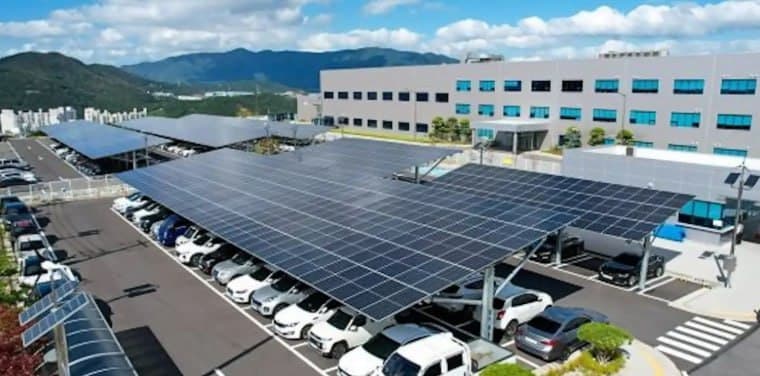 Featured image for: South Korea mandates solar canopies for parking lots with 80+ spaces South Korea mandates solar canopies for parking lots with 80+ spaces