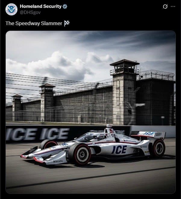 Featured image for: Outrage Over Indiana’s 'Speedway Slammer' Immigration Center Named After IndyCar Icon Outrage Over Indiana’s 'Speedway Slammer' Immigration Center Named After IndyCar Icon